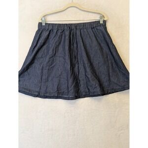 MODBE Women's Size L Denim A-Line Skirt